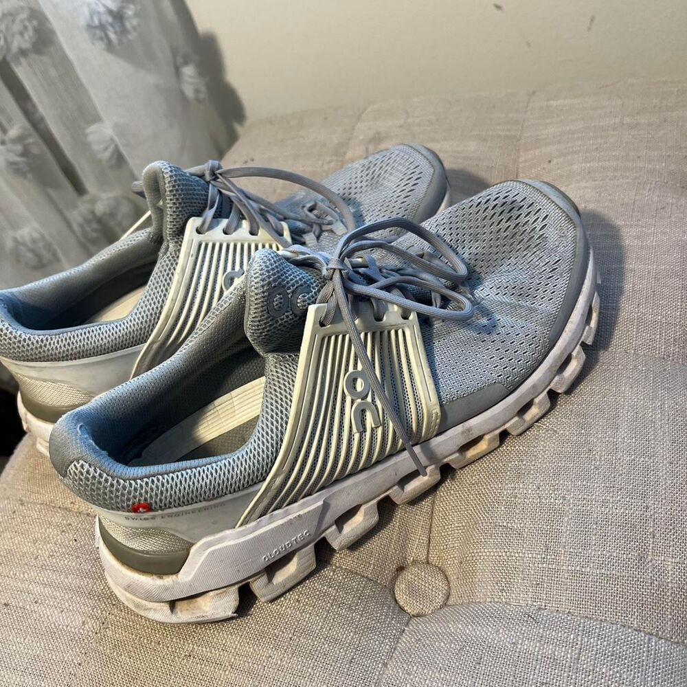 Women’s On Cloud Cloudswift Sneakers Grey Lightweight Size 7.5
